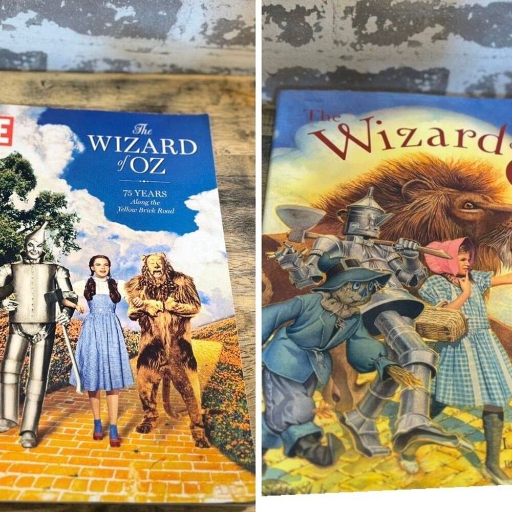 The Wizard of Oz Hardcover Book & Life Magazinev75years of Oz
